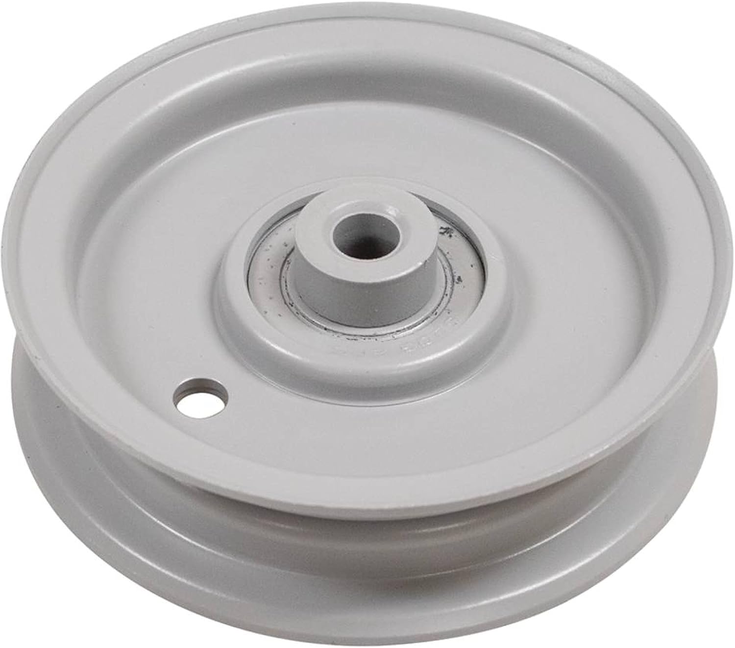 Rareelectrical Heavy Duty Flat Idler Pulley Compatible With Snapper Yt12333 Yt16333 Gyt12333 Gyt16333 Ryt16d334k Yt12d334b Yt16d334b Ht18330 Riding Mower 4 1/16 Od 3/8 Id New Replaces 7018574