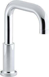 KOHLER Purist(R) Deck-Mount Non-Diverter Bath Spout, Polished Chrome