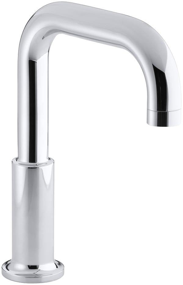 KOHLER Purist(R) Deck-Mount Non-Diverter Bath Spout, Polished Chrome by Kohler - Used condition - US$408.59