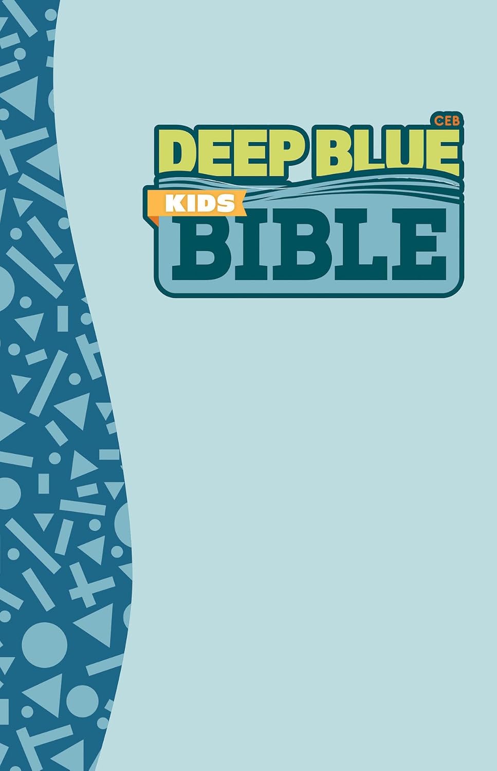 CEB Deep Blue Kids Bible Ocean Surf Bible, Common English
