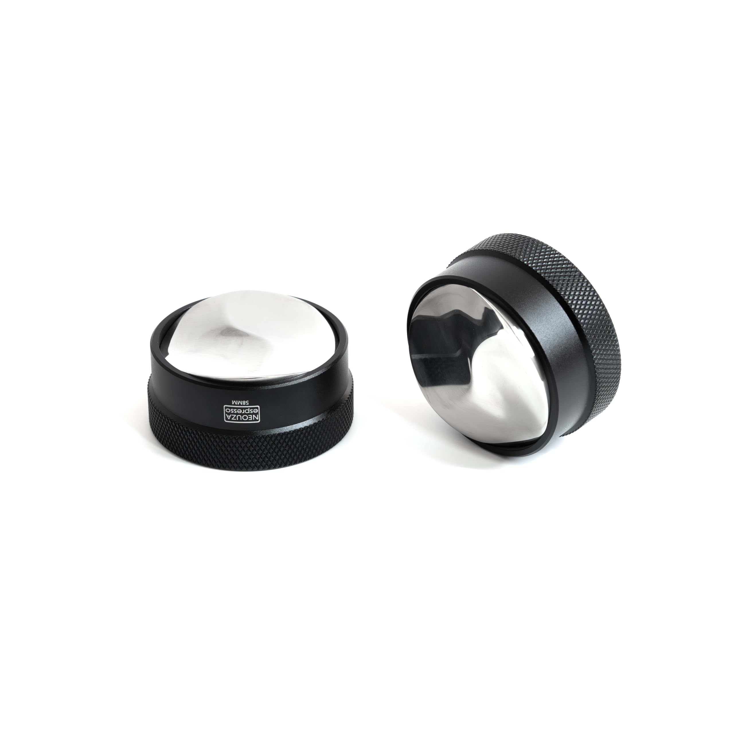 NEOUZA Coffee Gravity Adaptive Distributor for Espresso Portafilter, Gravity Distribution Tool, Auto Leveling Distributor, Leveler with S-Shaped Base (58mm)