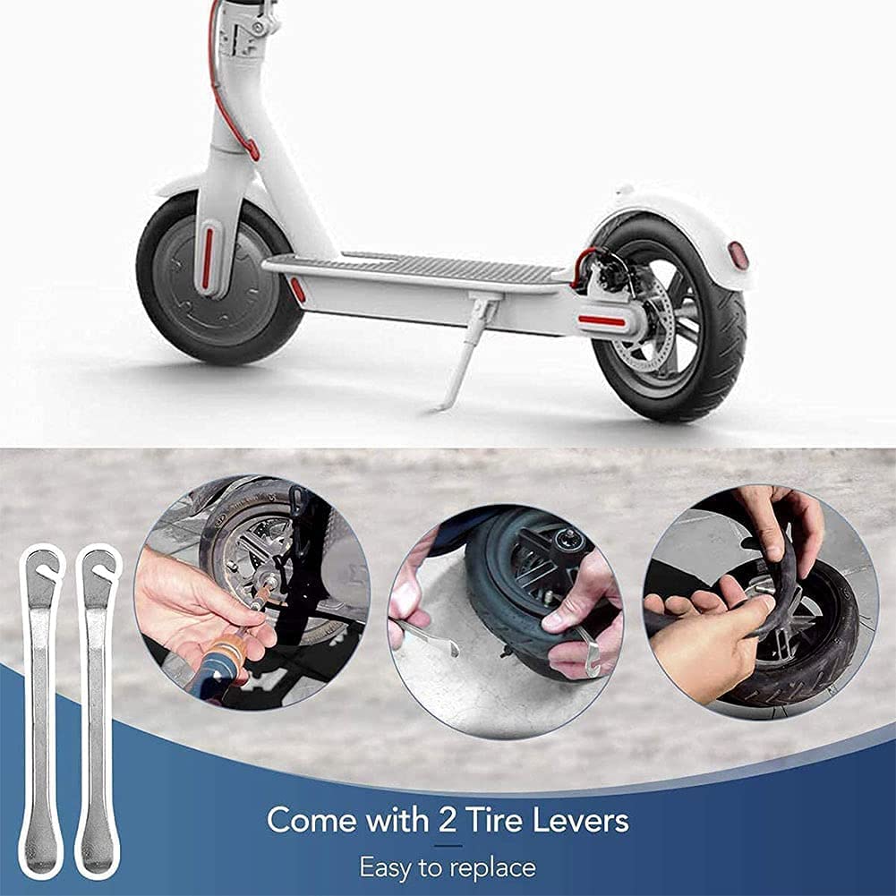 Pneu de Scooter électrique, pour Scooter électrique M365/Pro 8,5 Pouces épaissir Le Tube de Remplacement gonflé remplacer Le Tuyau 2 pièces