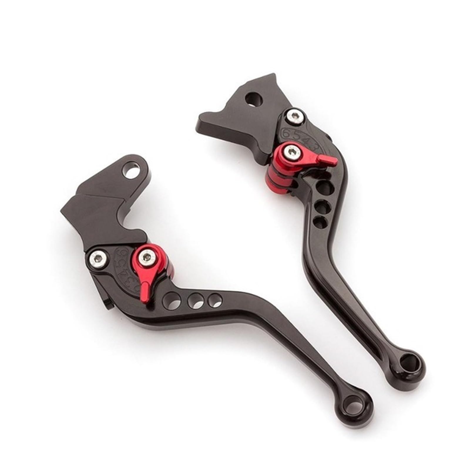 Frenos de motocicleta palanca embrague ajustable para Royal Enfield 650 Interceptor mango corto negro