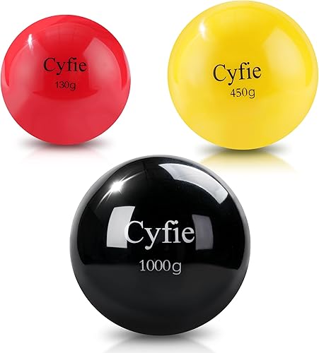 Vista 41 de Cyfie Béisbol/sóftbol pesado para golpear, pelotas pesadas para golpear, entrenamiento de bateo, práctica de lanzamiento y lanzamiento (paquete de 6)