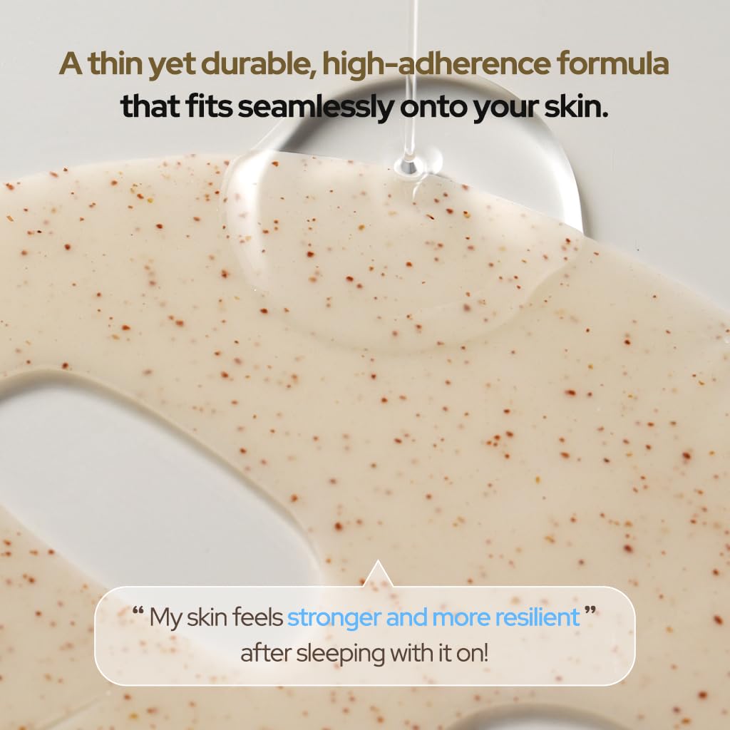 SOYCUBE ExoRepair Gel Mask (4ea), Intensive Repair Gel Mask, Glow Boosting, Glass Skin, Korean Skincare, Soy Peptide & Milkexosome, Hydrating & Calming for Sensitive Skin, At-home Spa Care