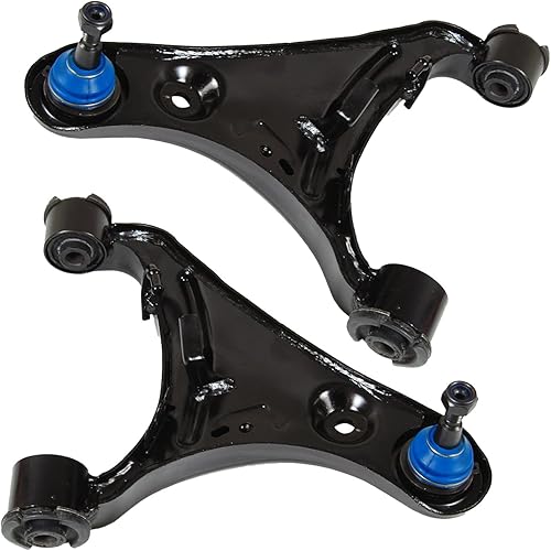 Miniatura 96 de Detroit Axle -2 brazos de control delanteros inferiores para Chevy Trailblazer EXT GMC Envoy XL XUV Buick Rainier Ascender 9-7X Bravada, 2 brazos de