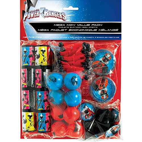 Amscan Power Rangers Party Favors