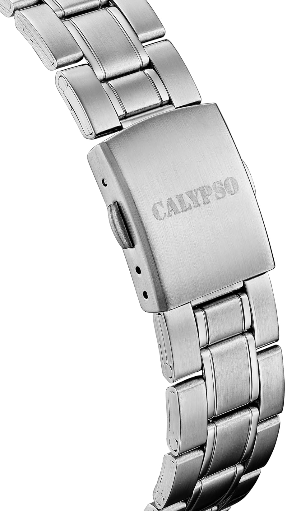 Calypso Herrenuhr Analog aus Edelstahl 316l Silberfarben