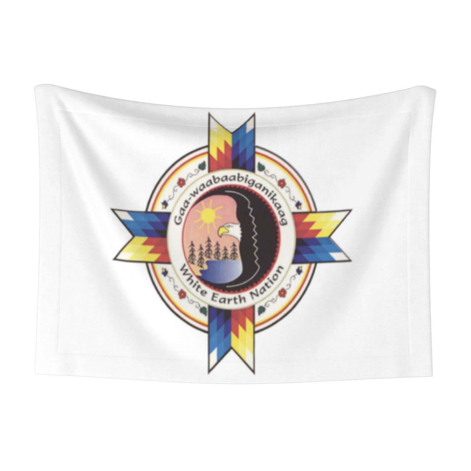 White Earth Ojibwe Soft and Cozy Pet Blanket for Dogs and Cats - Versatile and Comfortable Large