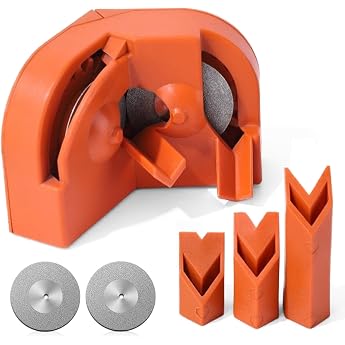 Multipurpose Drill Bit Grinding Sharpener Drill Sharpener for Drills Angle Grinder for All Drills Spiral Drill Sharpening Machine with 2 Sanding Discs