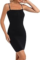 Vista 5 de Fajas sin tirantes para debajo de los vestidos, fajas para el vestido con control de abdomen, ropa