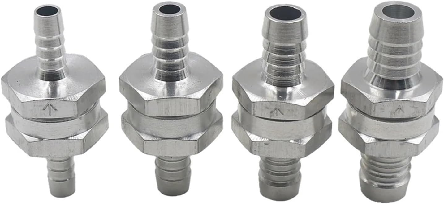 1pcs Check Valve 1-Way Non Return Valve 6mm 8mm 10mm 12mm(10mm)