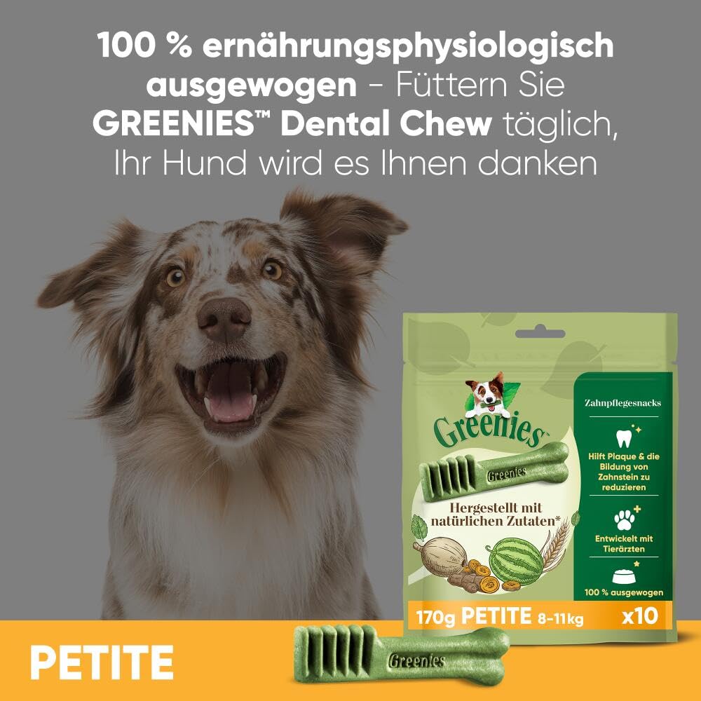 Greenies 100% natürlicher Snack für kleine Hunde, 6 x 340 g