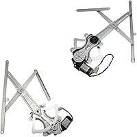 Vista 152 de TRQ Juego de regulador de ventana eléctrica delantera y motor compatible con Ford Ranger 1993-2011 1994-2009 Mazda B2300 1998-2001 B2500 1994-2007