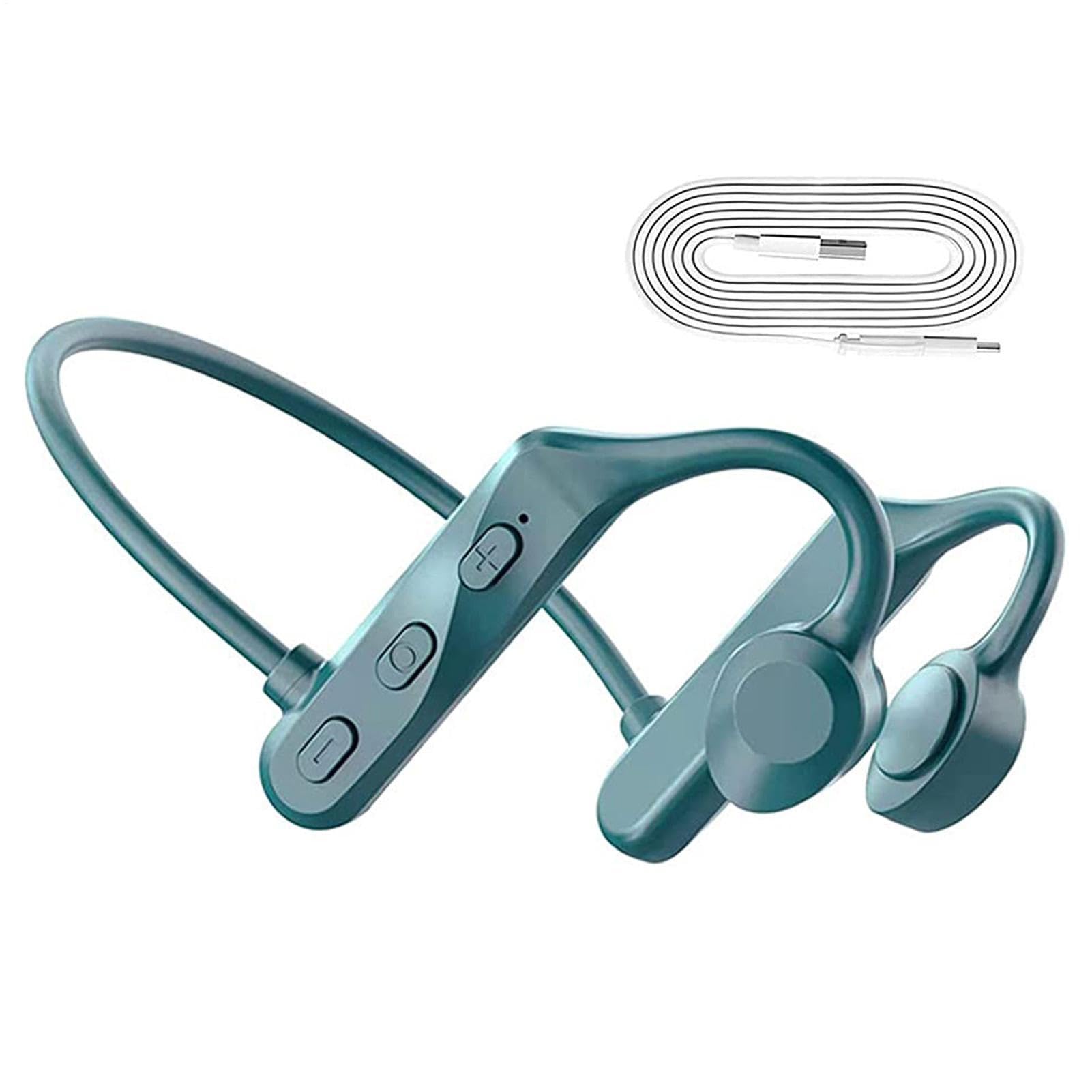 Auriculares de conducción de Huesos: diseño inalámbrico de Oreja Abierta Ligera, Auriculares Deportivos Bluetoth Resistentes al Sudor Resistente al Agua, auriculare de Ajuste Seguros cómodos | Ejecu