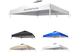 Crown Shades 10x10 Canopy Replacement Top Cover