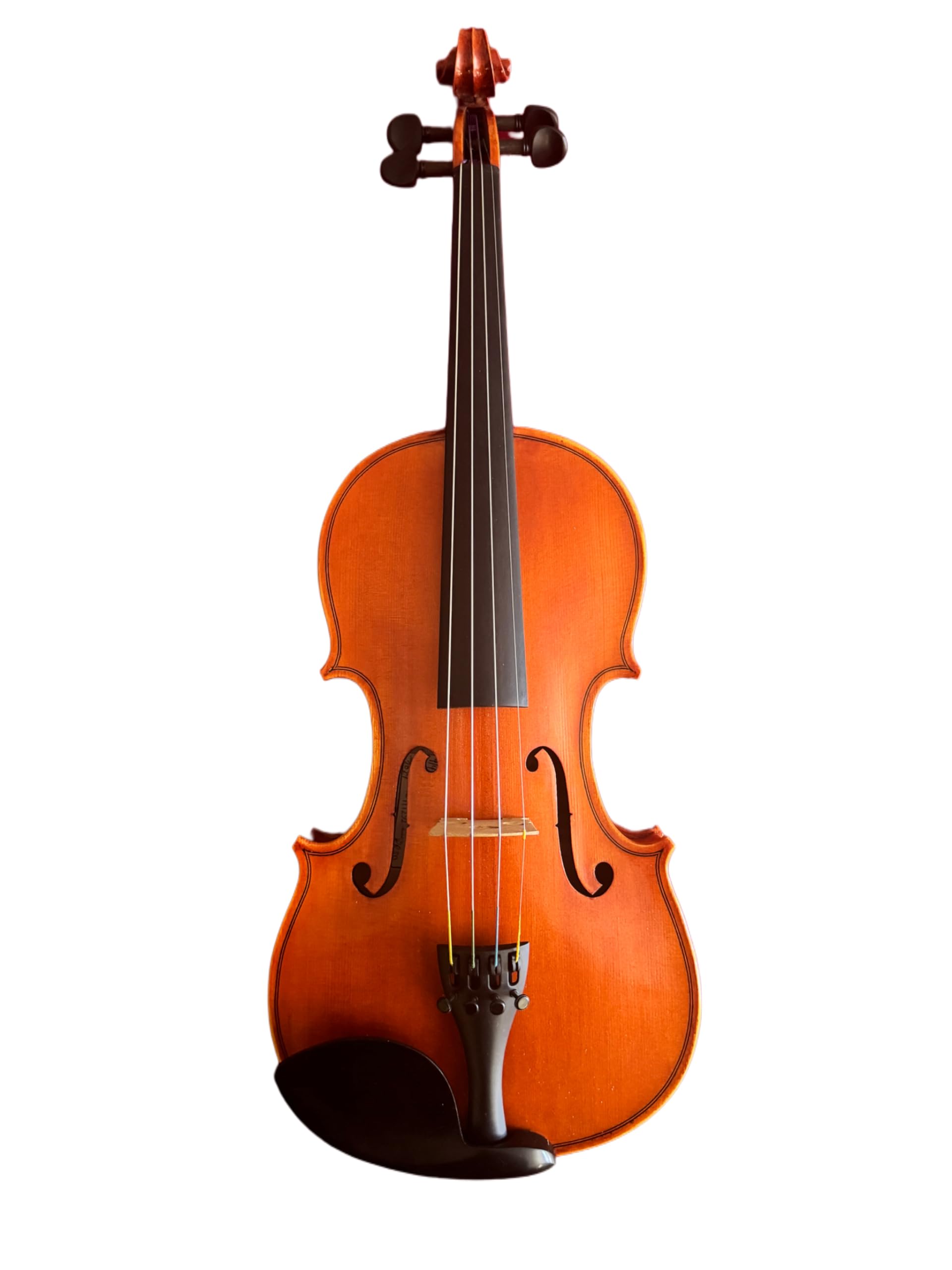 "Kreisler " by HOLLYWOOD VIOLINS Violin Outfit, 4/4 Full Size, Solid Maple Wood, Ebony Fittings, Carrying Case and Accessories Included - Image 2