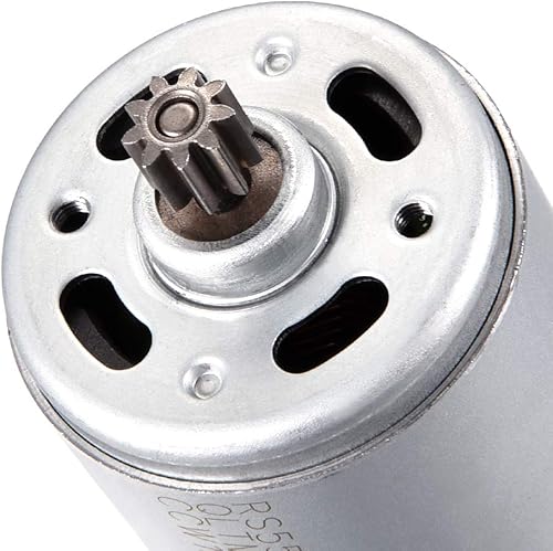 Miniatura 4 de uxcell DC 14.4V 19500RPM Motor eléctrico de engranajes 9 dientes para varios destornilladores inalámbricos