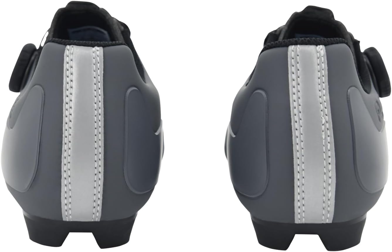 FLR FX-3グレー ダイヤル式 シューズ 40 SPDシューズ Amazon.co.jp