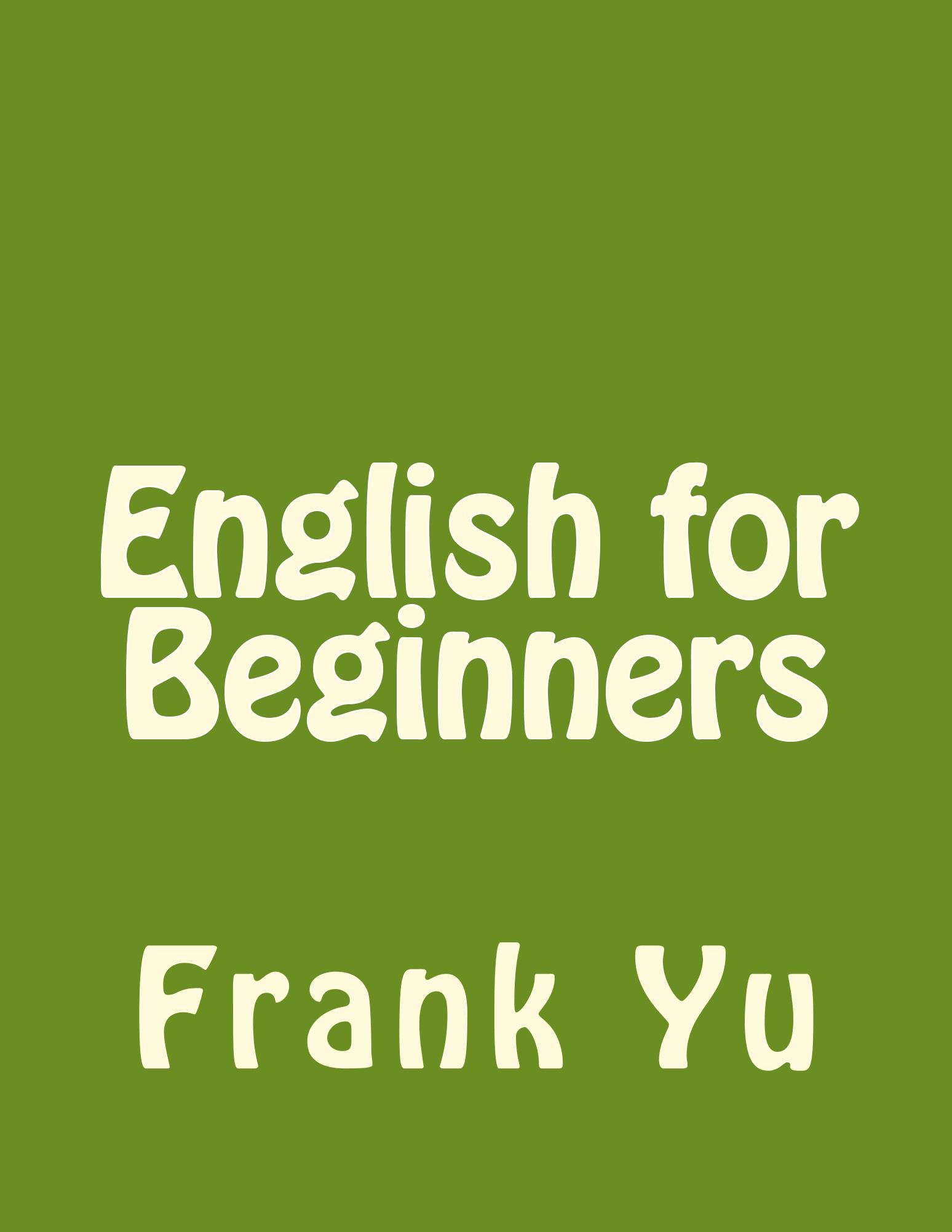 English for Beginners
