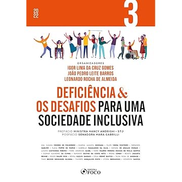 Capa do livro DEFICIÊNCIA & OS DESAFIOS PARA UMA SOCIEDADE INCLUSIVA - VOL 3 - 1ª ED - 2022: Volume 3