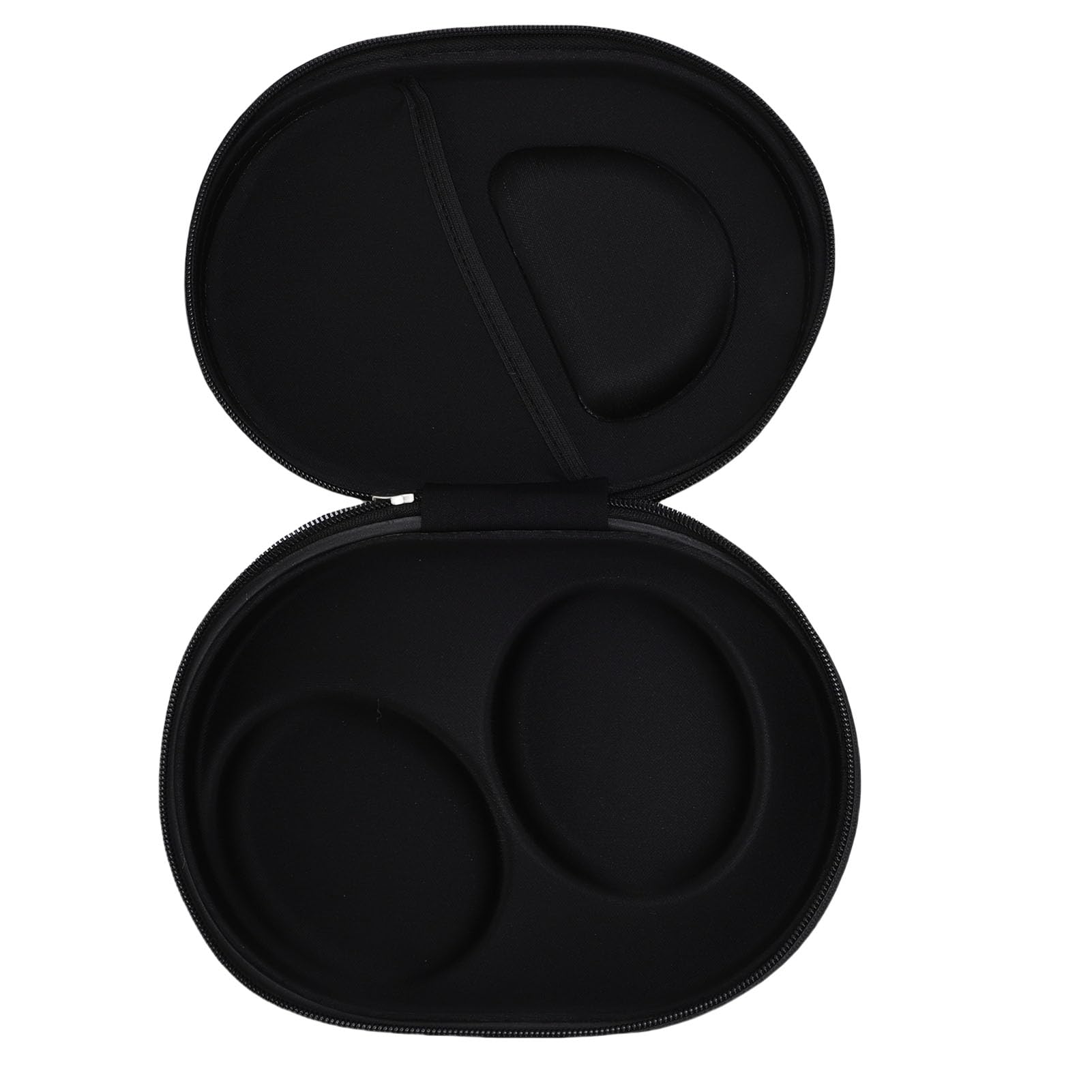 Acouto Custodia Rigida per Cuffie Custodia da Viaggio Protettiva Portatile in Pelle PU EVA Adatta per Cuffie QC Ultra QC Ultra con Rigida Adatta per UltraHard Shell (BLACK)