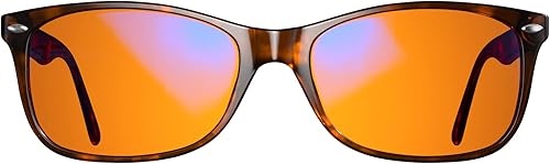 Swanwick Lentes de bloqueo de luz azul para mujeres y hombres. Ayuda para dormir. Antifatiga ocular para computadora, juegos, TV, deslumbramiento UV