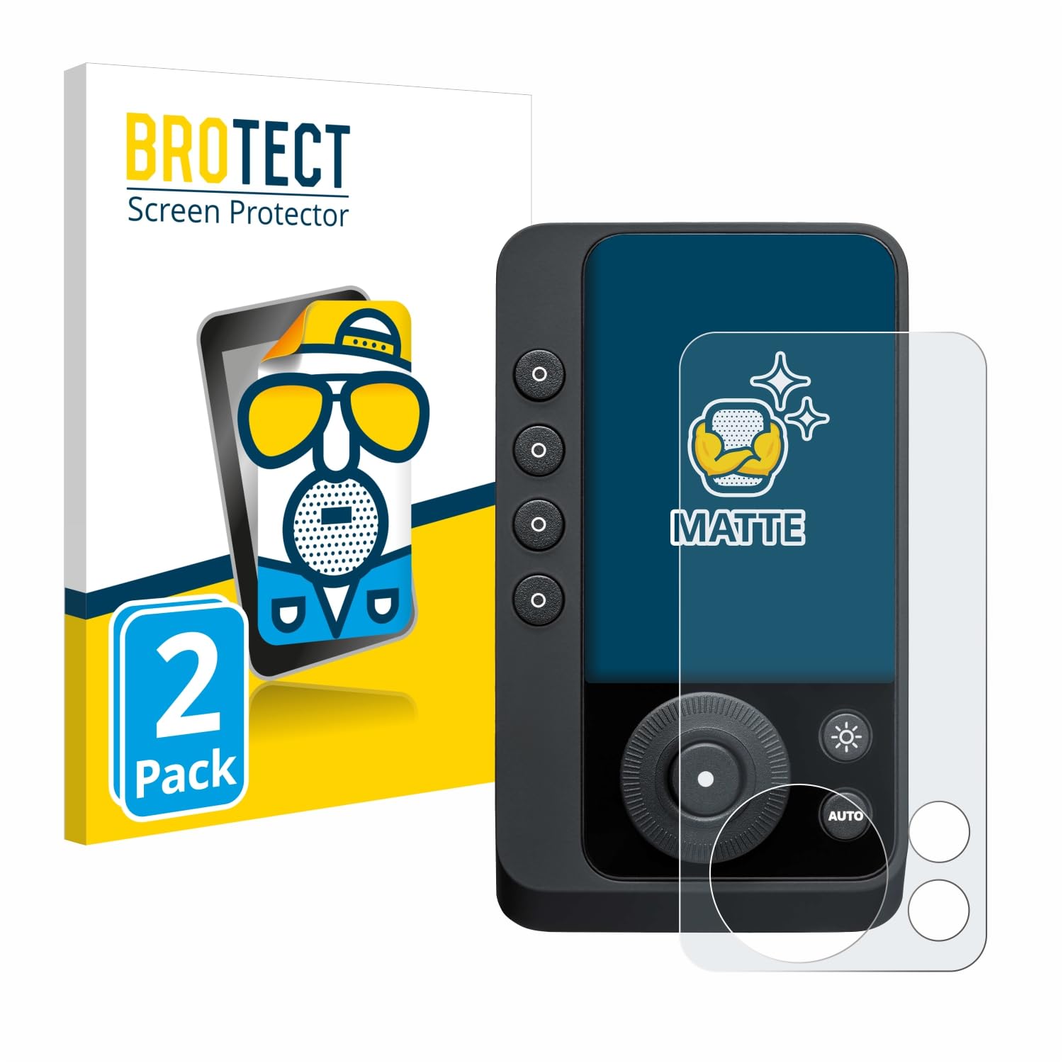 brotect 2-Pack Screen Protector Anti-Glare for Profoto Connect Pro Screen Protector Matte, Anti-Fingerprint Protection Film