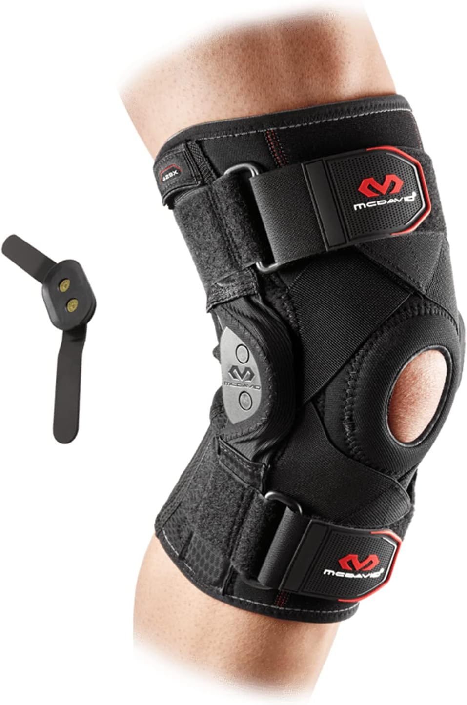 McDavid Knee Brace with Polycentric Hinges and Cross Straps