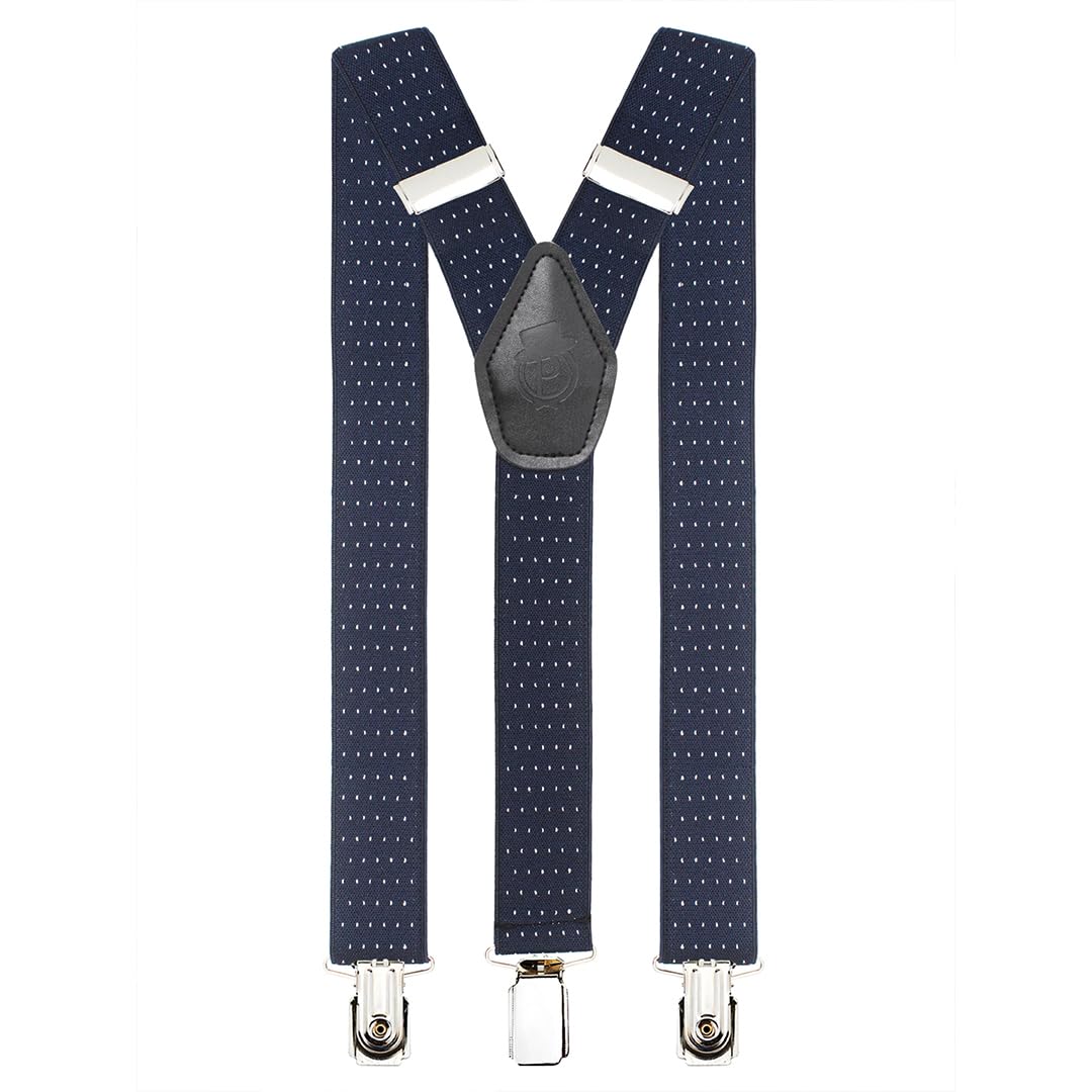 peluche Steaming Polka Dot Suspenders (3.5cm Strap Width Elastic)-picture-16