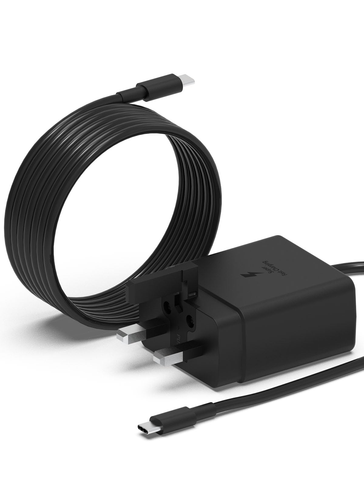 45W Super Fast USB C Charger Compatible with Samsung Galaxy S25 S24 S23 S22 S21 S20 Ultra, S25+ S24+ S23+ S22+ S21+, S25 S24 S23 S22 21 A15 A53 with 6FT Type C Power Adapter Cord