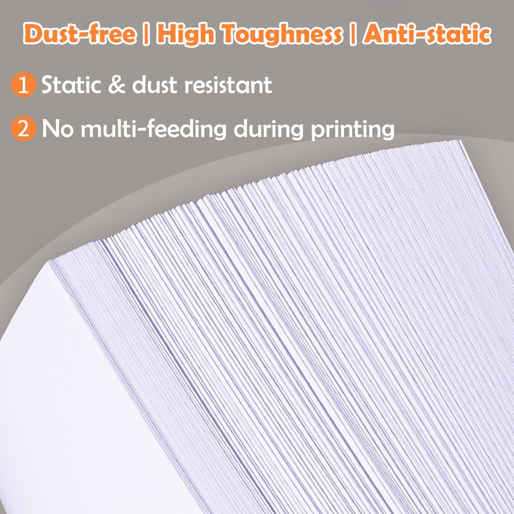 Stampante Paper Copy Office Paper Office Fogli Per Pacchetto Per Confezione, 95 Luminosità Per Stampa Nitida, Laser E Getto,A4-70GSM,4 Pacchetto (100 Fogli/pacchetto)