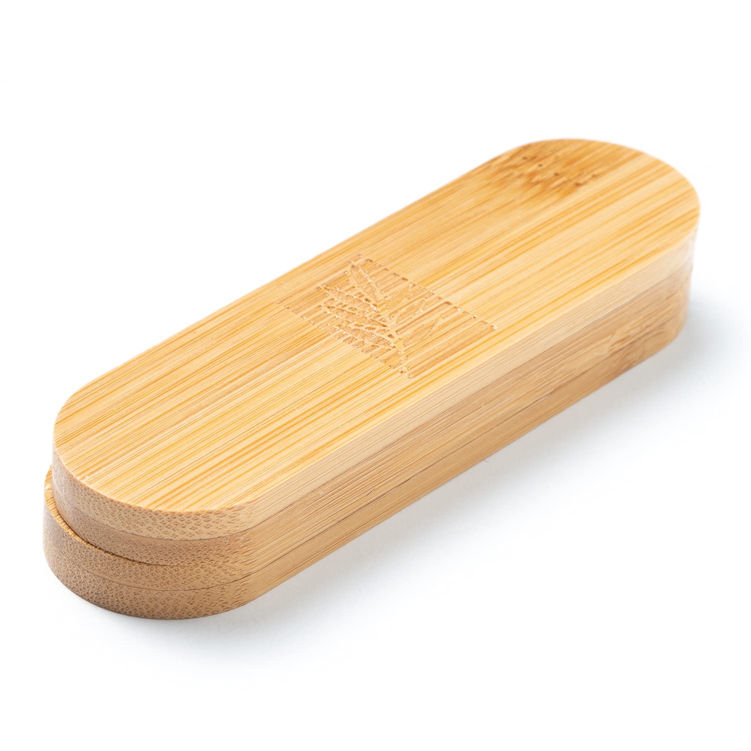 Embouts d'oreille en silicone lavables et boîte en bambou biologique | Coton-tige réutilisable pour les oreilles, | 2 écouvillons inclus | Tampon de maquillage | Produit écologique | Par New Living