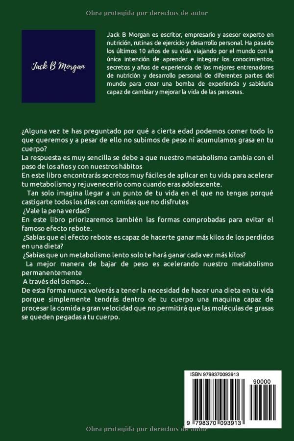 Miniatura 2 de LA MAGIA DEL METABOLISMO Una guía comprobada para bajar de peso y mantenerlo en el tiempo (Spanish Edition)