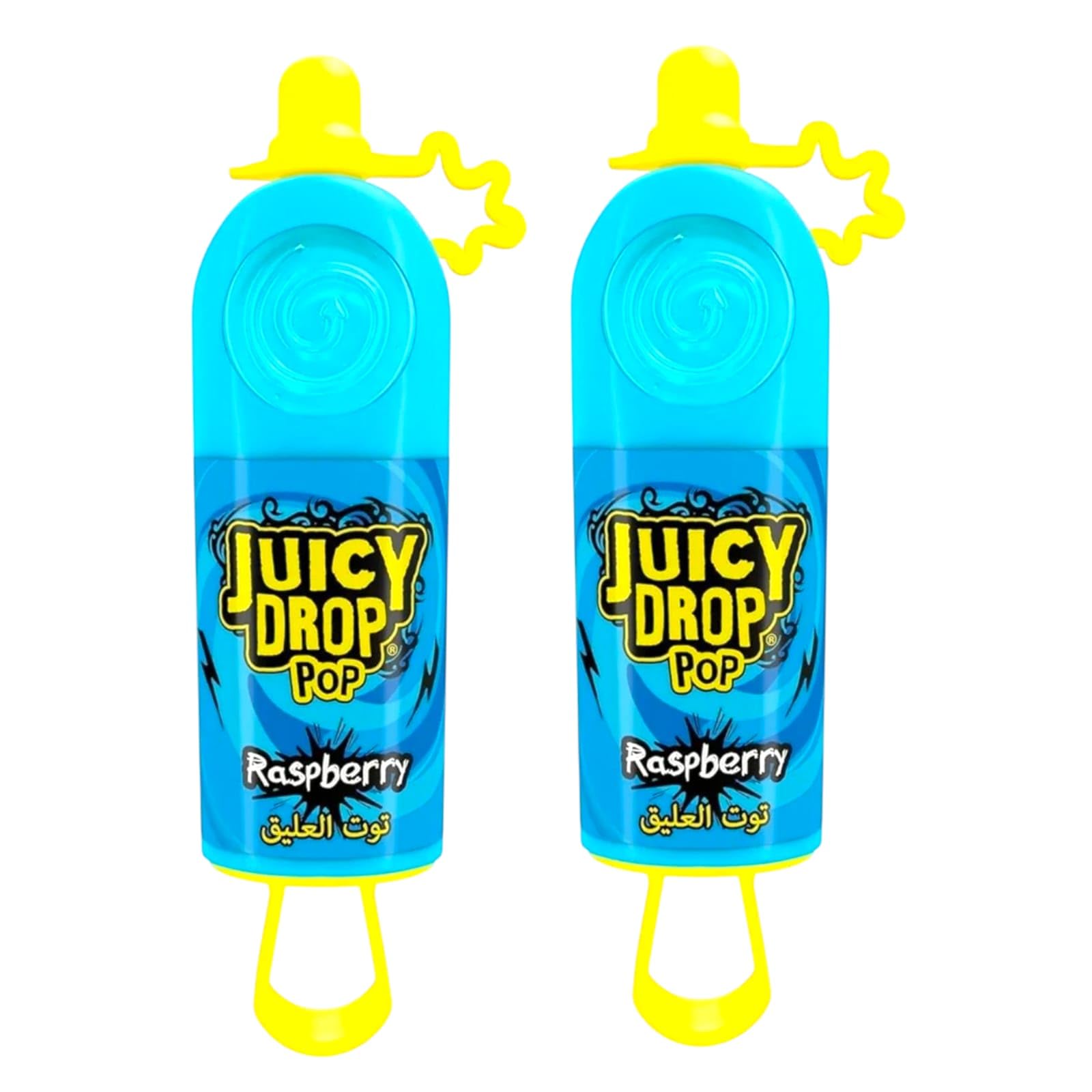 Bazooka Juicy Drop Pop, Sweet & Sour Raspberry Candy, 52g (Pack of 2)-picture-19