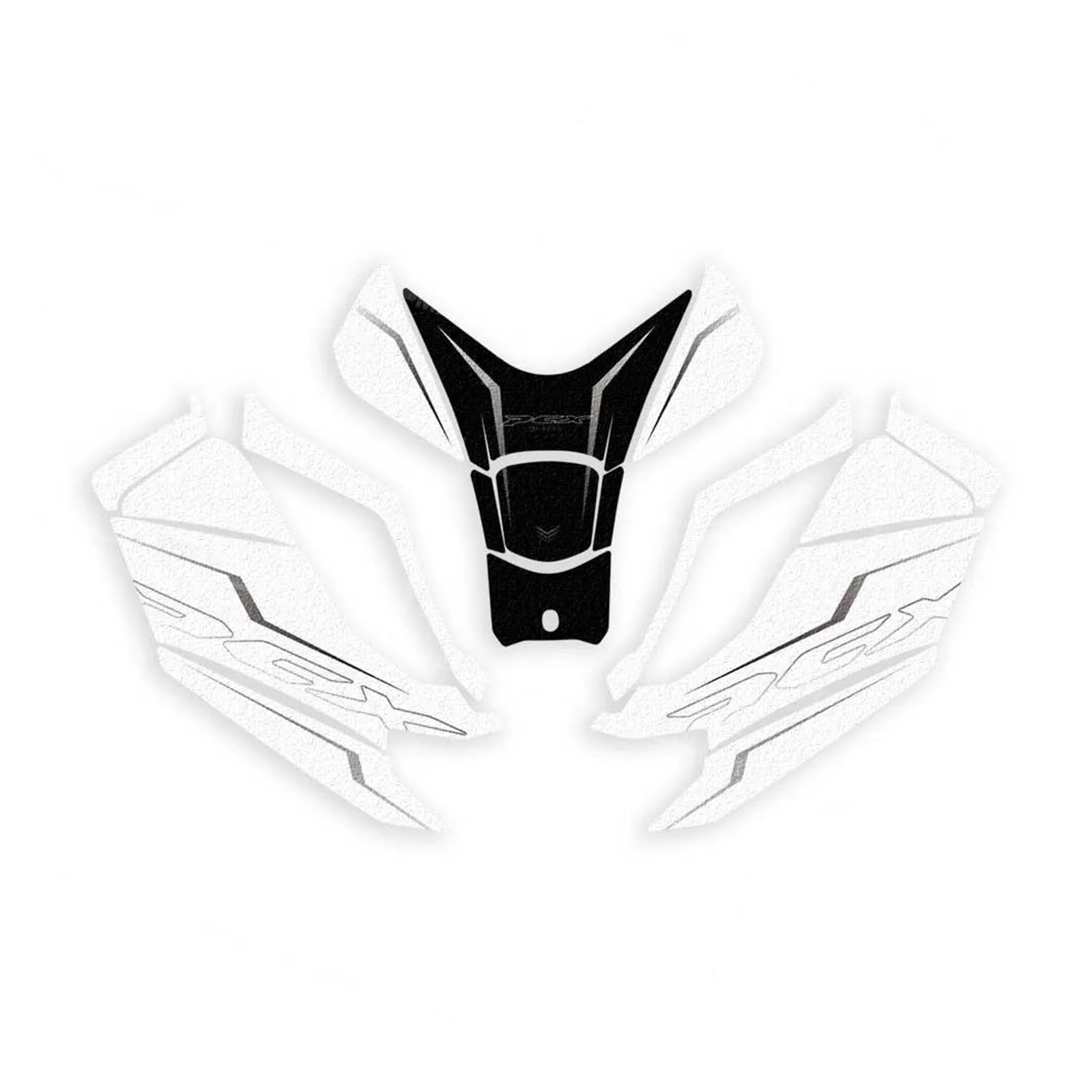 for Pcx160 PCX 160 Frosted Fuel Tank Pad Sticker Protector Decals