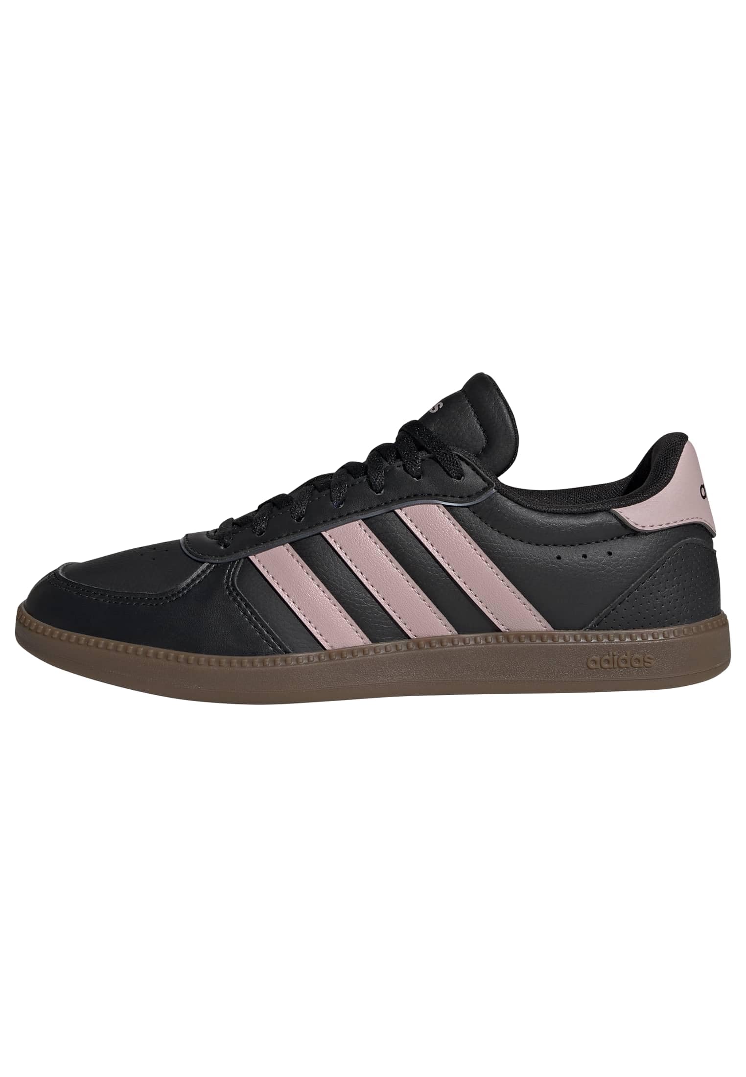 adidas Women's Breaknet Sleek Shoes, core Black/Dual Lilac/GUM5, 5.5 UK