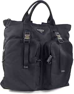 【美品】プラダ　2VG053トートバッグ　リュック　黒　ブラック 2way 美品】プラダ 2VG053トートバッグ リュック 黒 ブラック 2way
