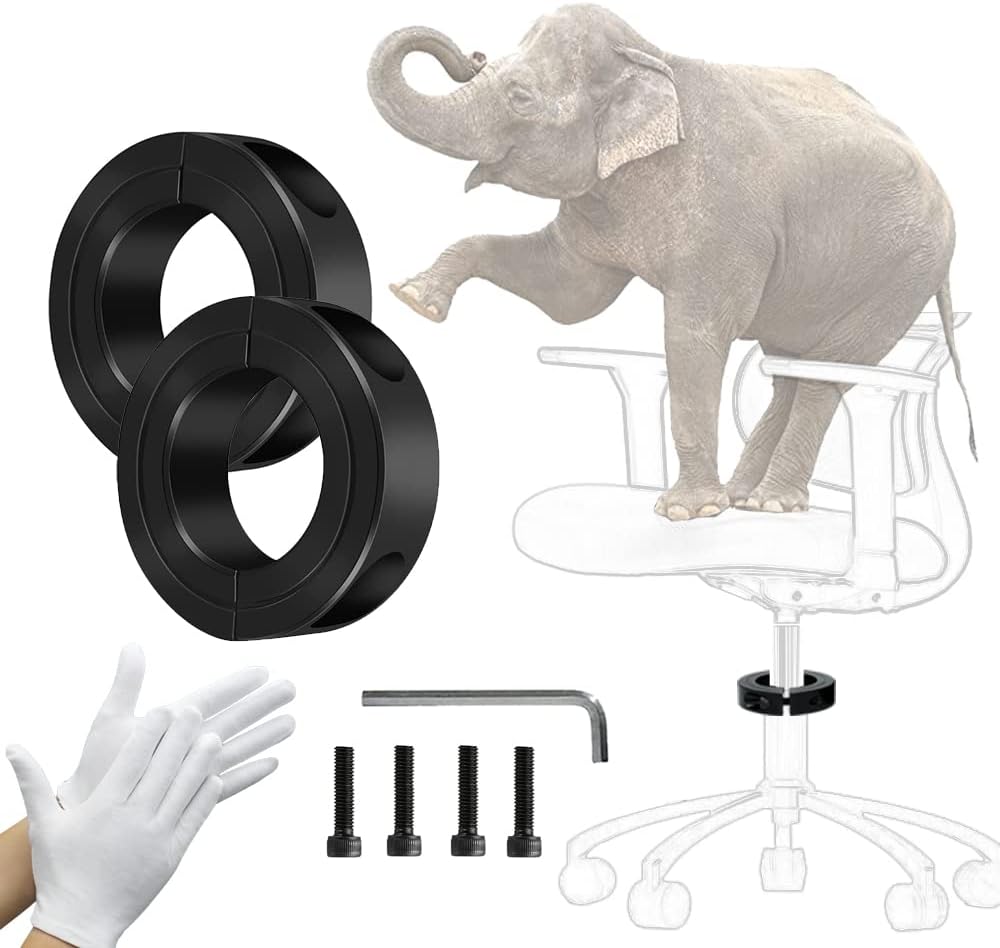 Pharmee Fix Sinking Office Chair, Chair Saver Kit for Sinking Office Chair (2 Pieces