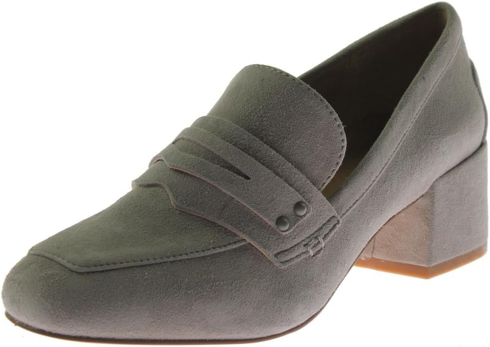 Chinese Laundry womens Heeled Loafer, Block Heel Loafer, Taupe, 7 US