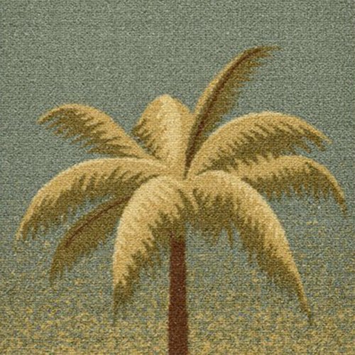 Ottomanson 20" x 59" Palm Tree Kitchen Rug - Farmhouse Style Non-Slip Mat for Dining, Entryway & Laundry - Durable, Stain-Resistant & Perfect for High-Traffic Areas, Multicolor - Image 9