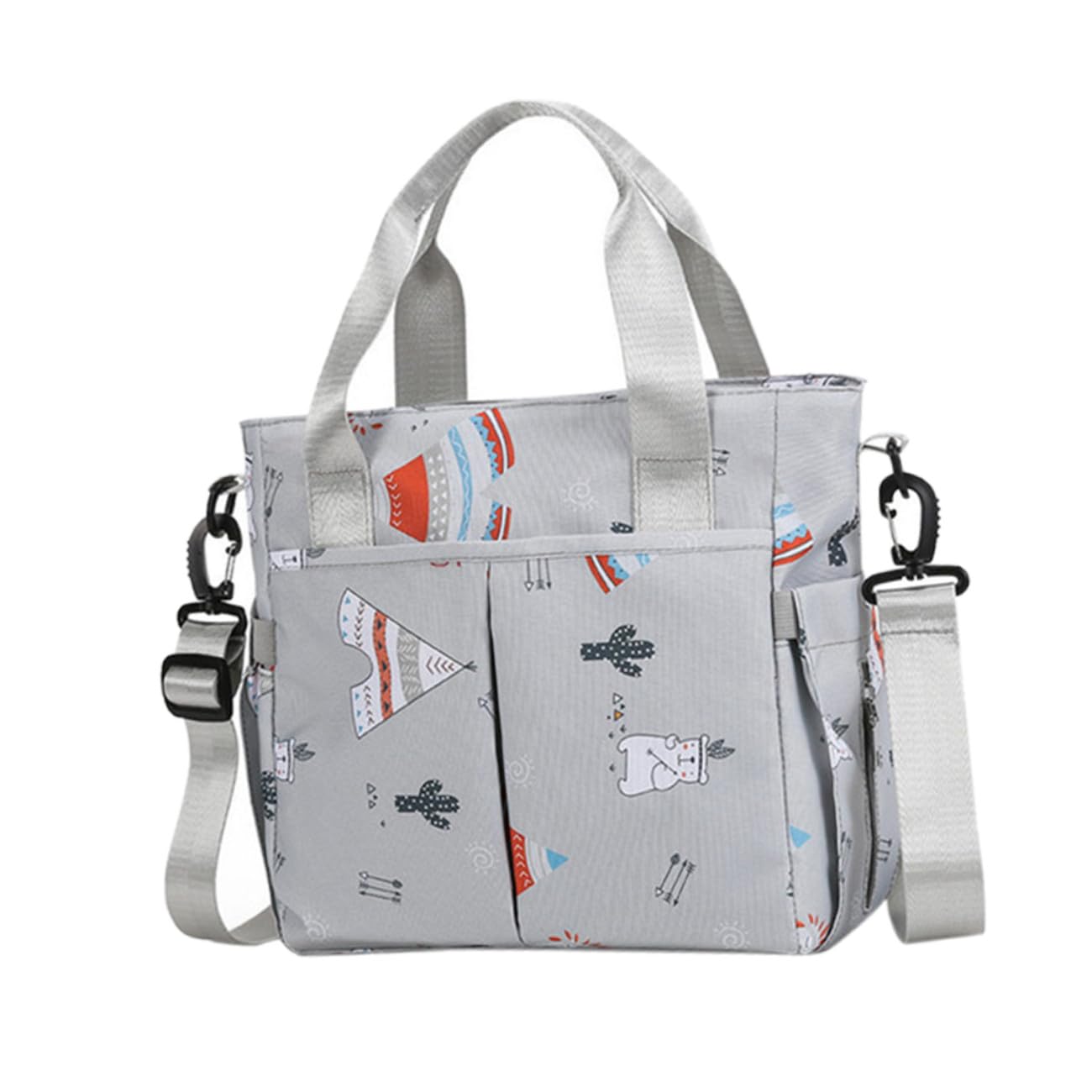 VICASKY Bolsa de Maternidad Grande de Nylon Tres Usos para Ñiño