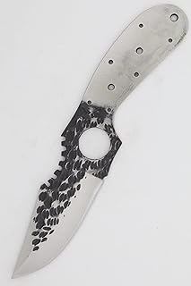 Yukon Skinner - S183 Knife making blade blank - hunting/fishing/camping (SCF183 HAMMERED) - Payne Bros Custom Knives