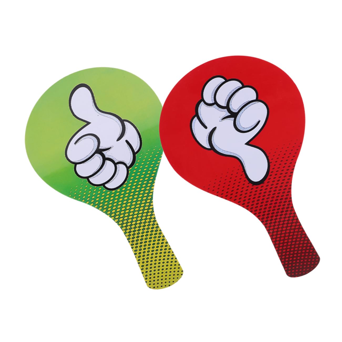 COSMEVIVI Classroom Accessory 2 Pack Thumb up Voting Paddle for Boys and Girls Teachers