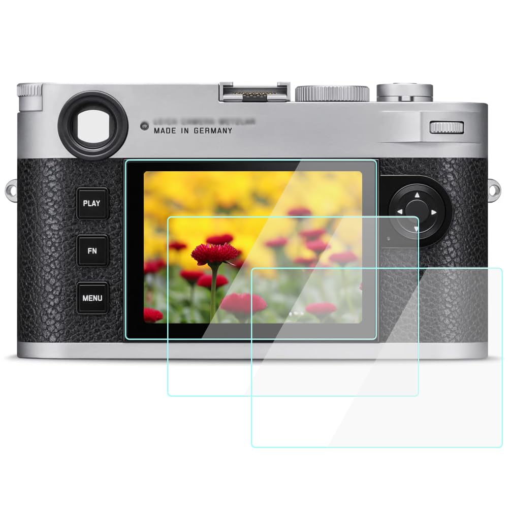 2 Stuks Gehard Glas Screen Protector Voor Leica M M-P Camera - Anti-Kras 9H