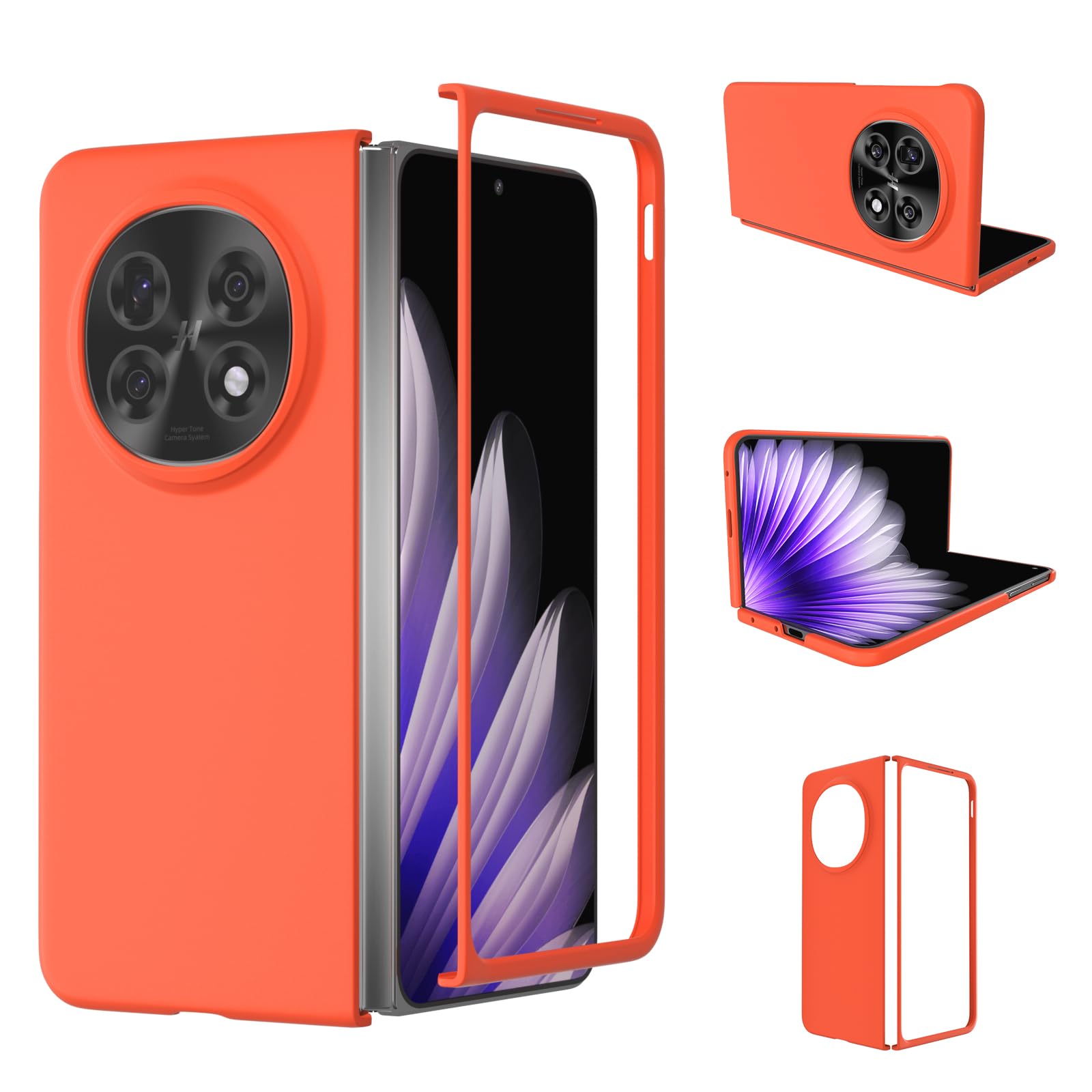 COQUE Hülle für Samsung Galaxy Z Fold 7 Cover,6D Mikrogepräg