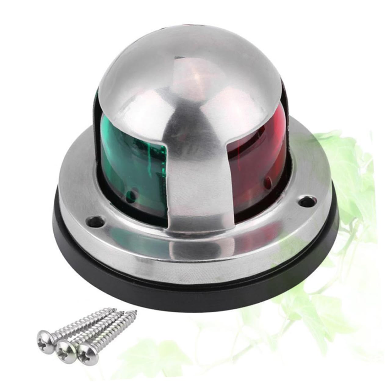 INOOMP 2pezzi Faro Led Per Imbarcazioni Di Navigazione Rosse e Verdi Con Copertura Inossidabile Facile Installazione Sicurezza Aumentata Per Barche e Yacht