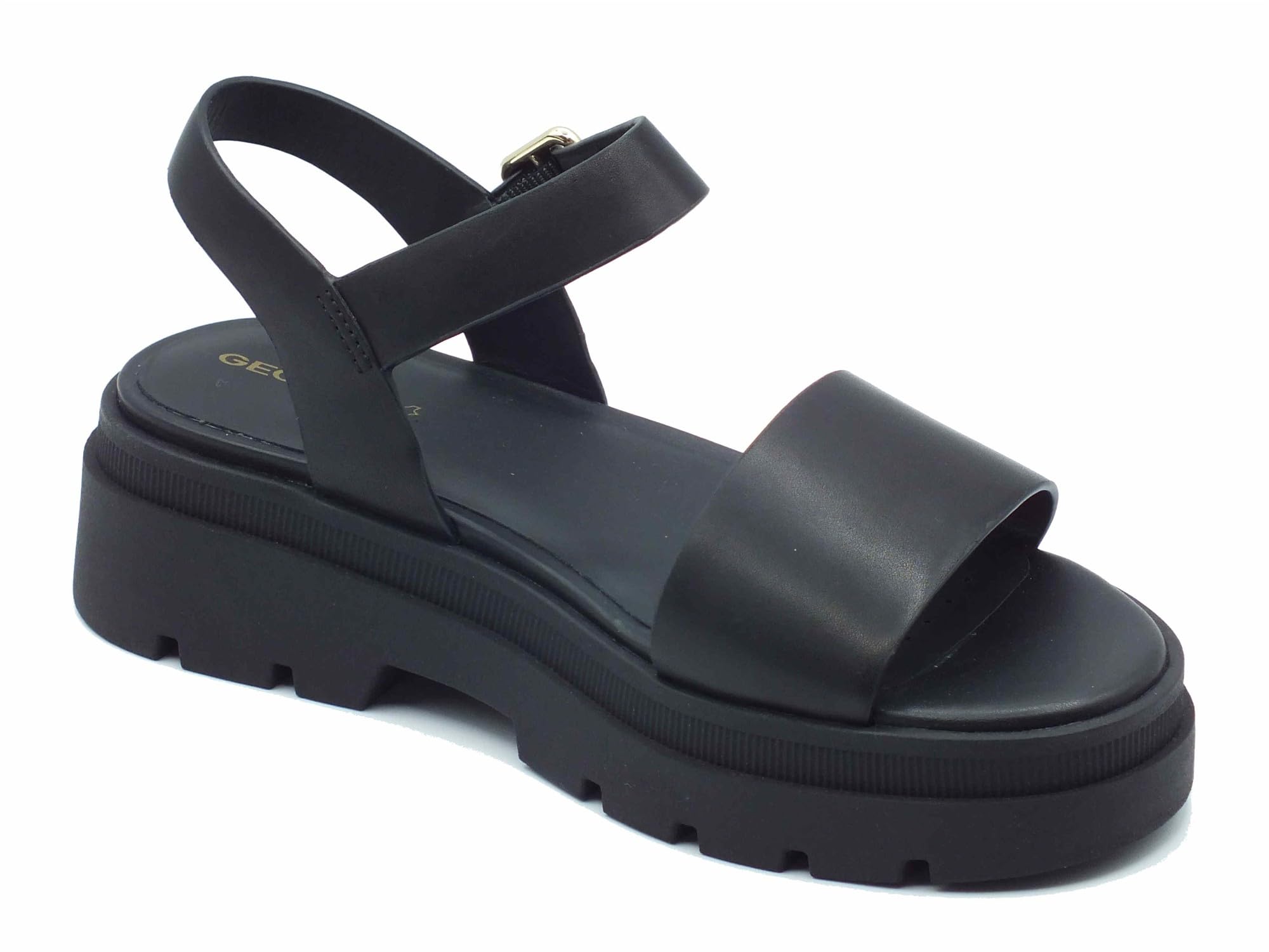 Geox D Adacter S D, Sandalia Plana Mujer