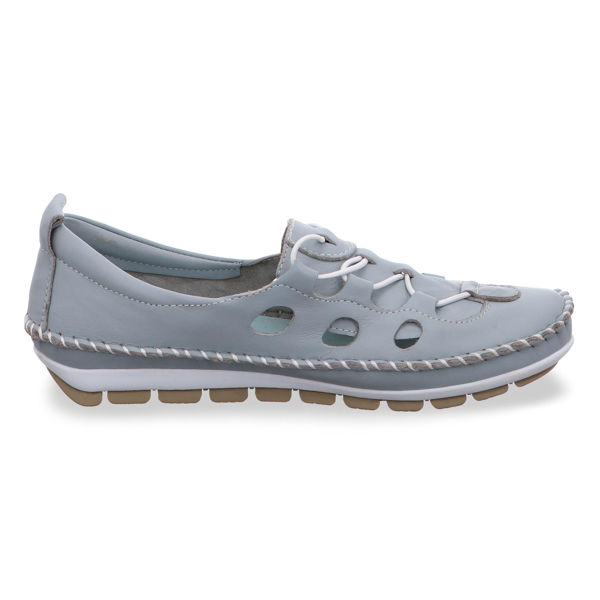 Gemini 003115-01 Mocasines de Cuero para Mujer