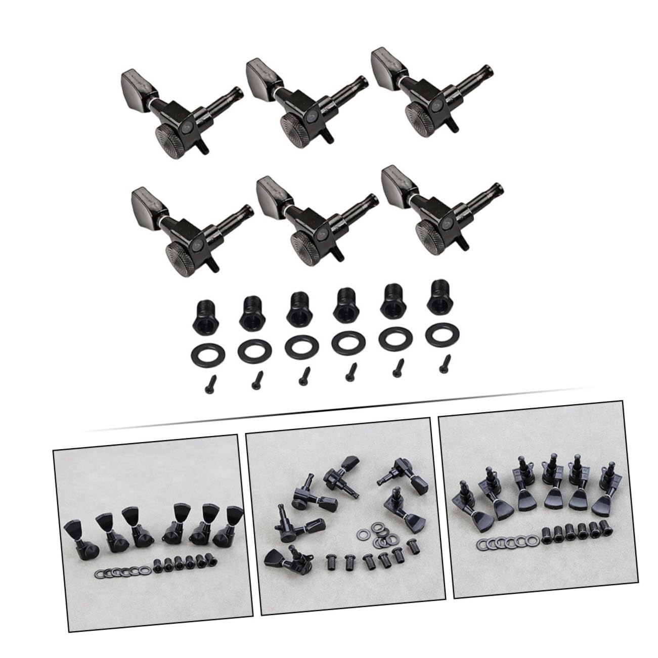 UPKOCH Metall-gitarrenwirbel Gitarren-stimmwirbel Kleiner Gitarrenwirbel Gitarren-stimmwerkzeuge Instrumenten-gitarrenwirbel Folk-gitarrenwirbel Tuning Pegs Gitarre Pegs Akustikgitarren